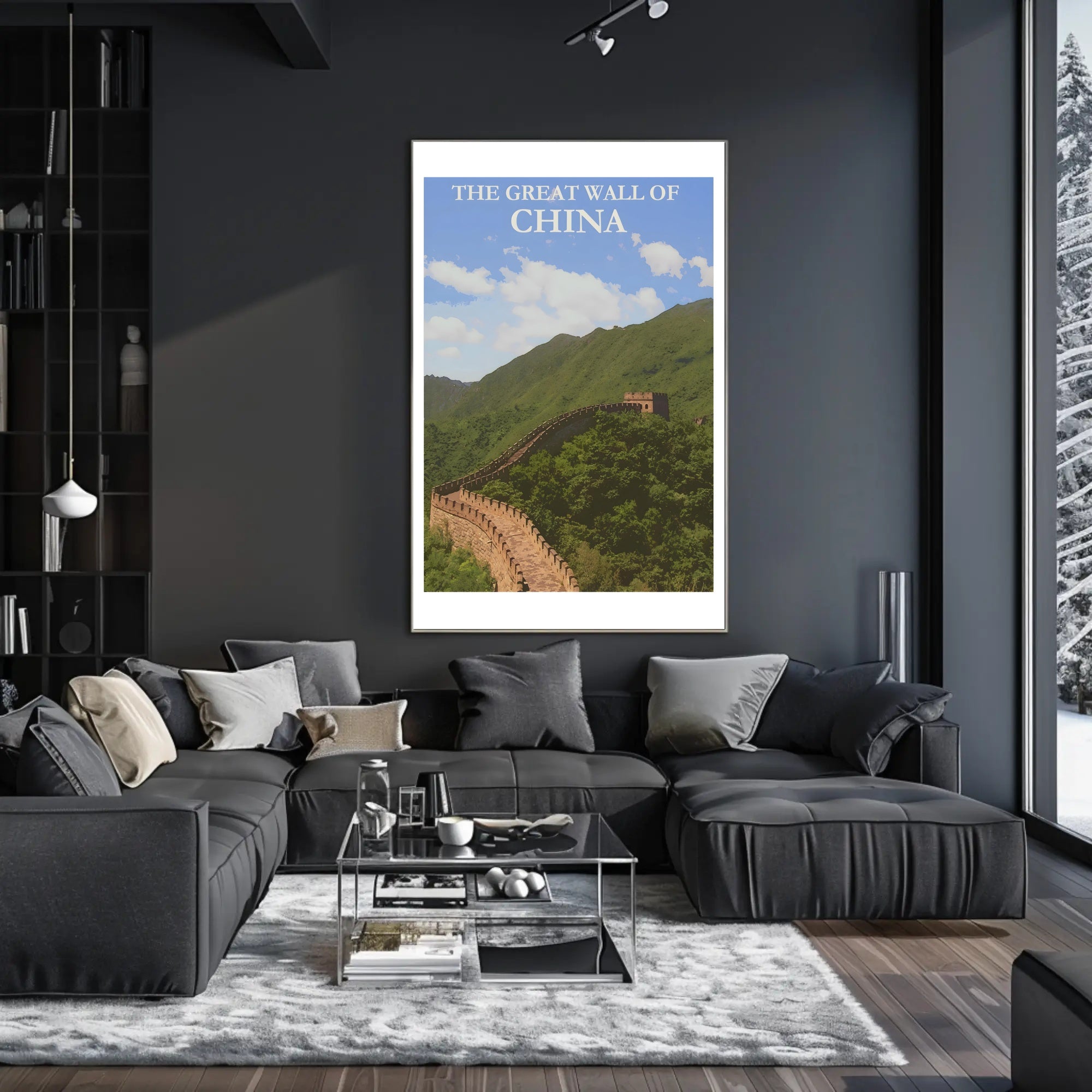 The Great Wall of China Travel Poster