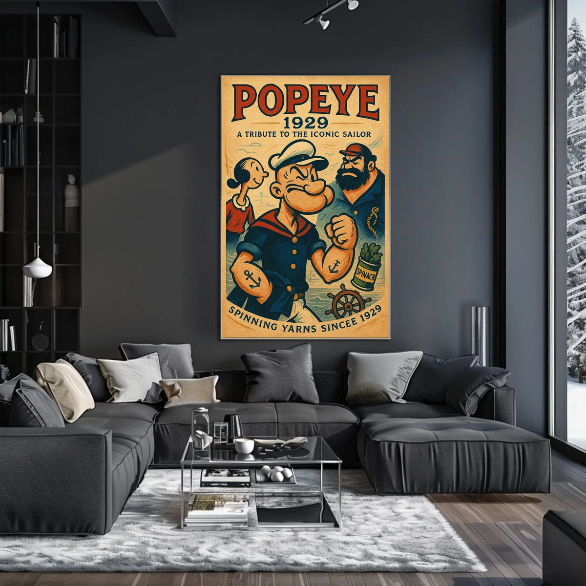 Popeye 1929 Art Poster POP-150