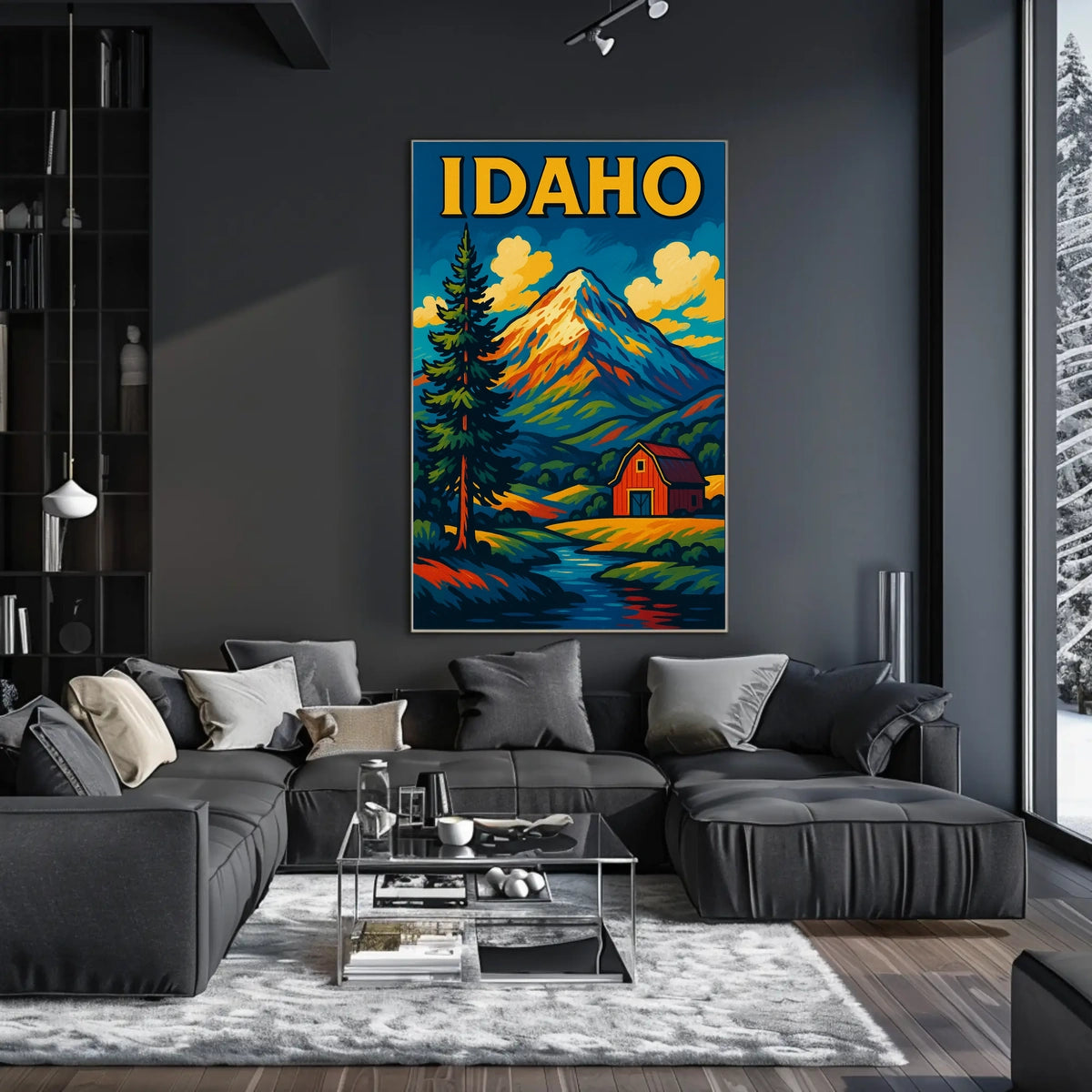 Idaho Landscape Poster