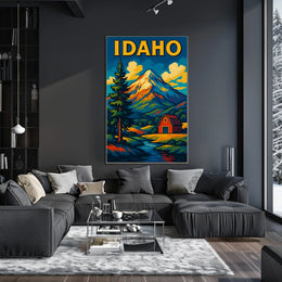 Idaho Landscape Poster