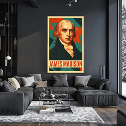 James Madison Poster