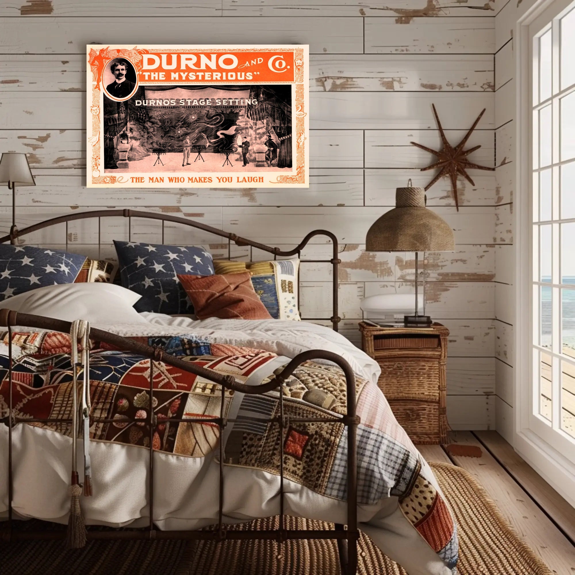 Durno and Co. Vintage Performance Cultural or Heritage Poster