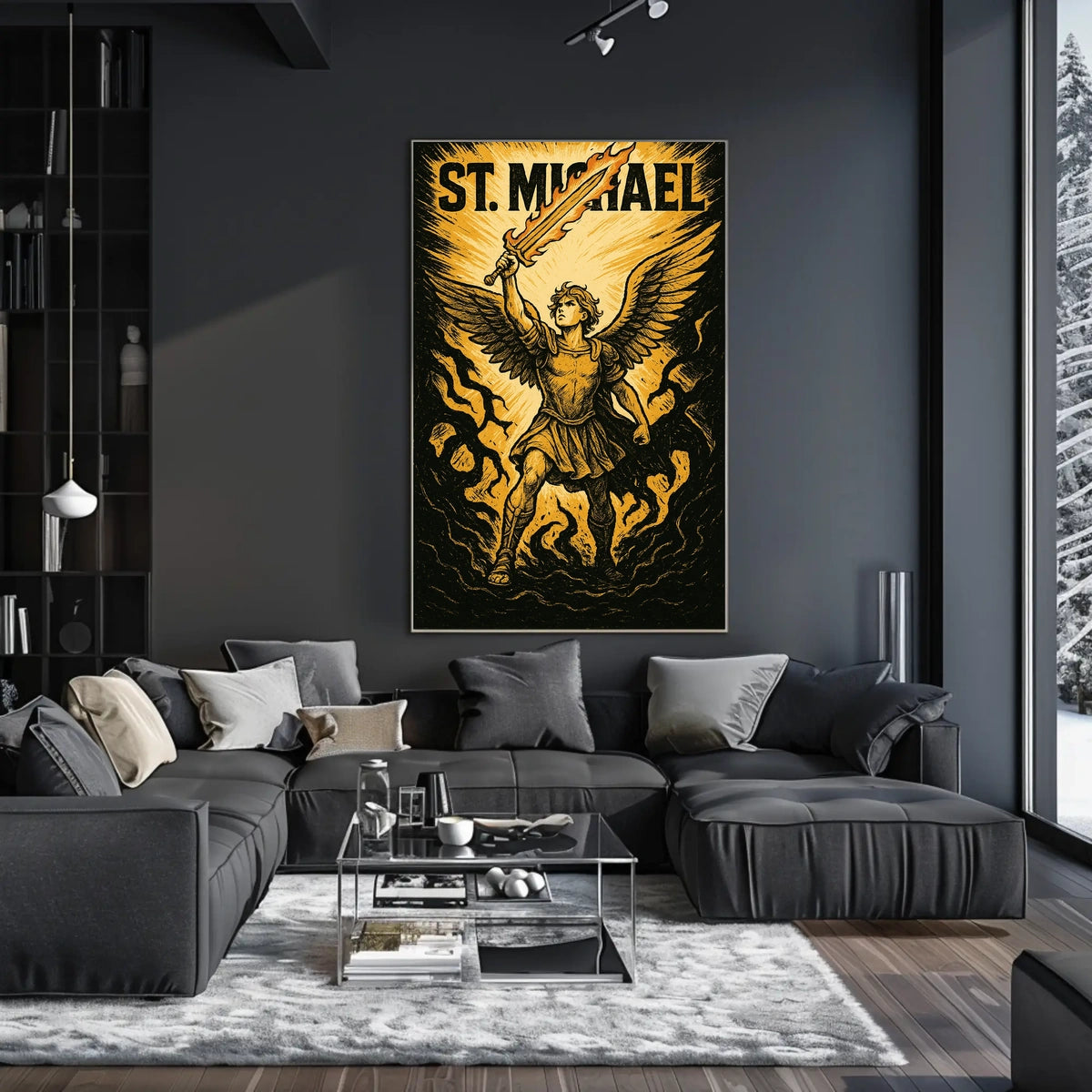 St. Michael The Archangel Poster