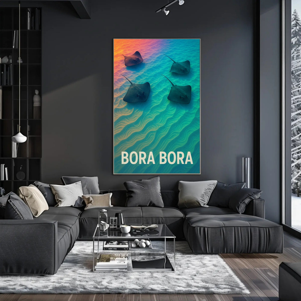Bora Bora Serenity Poster