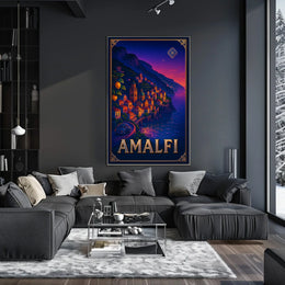 Amalfi Coast Dreamscape Poster