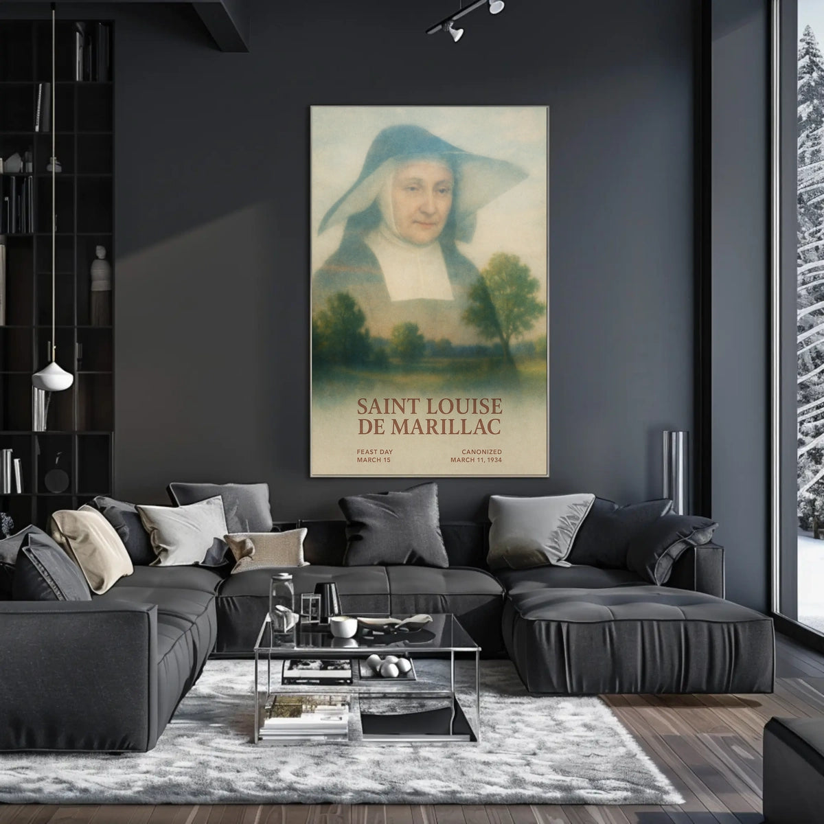 Saint Louise De Marillac Poster