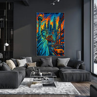 New York City Vibes Poster Wall Art Print NYC Decor