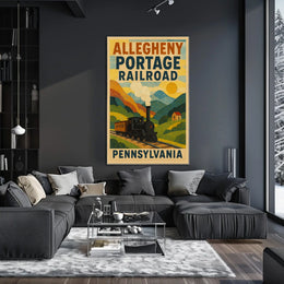 Allegheny Portage Railroad Poster