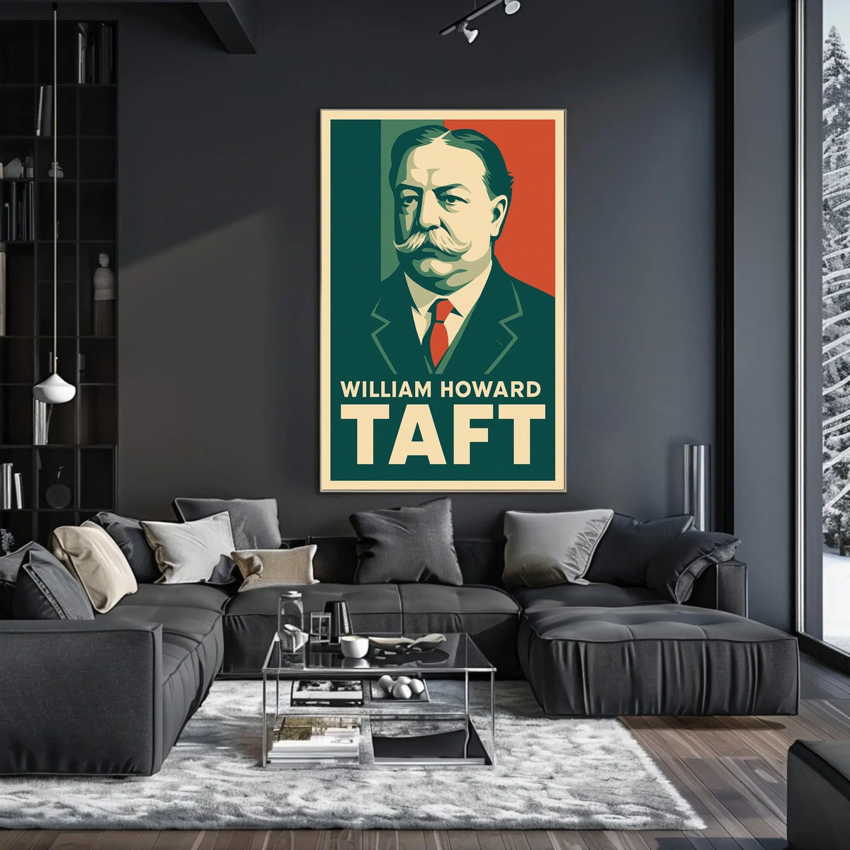 William Howard Taft Historic Portrait Poster