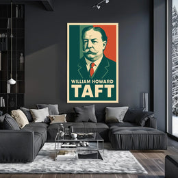 William Howard Taft Historic Portrait Poster