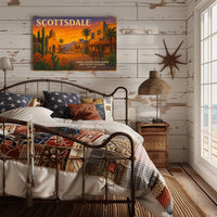 Scottsdale Southwestern Charms Travel Poster