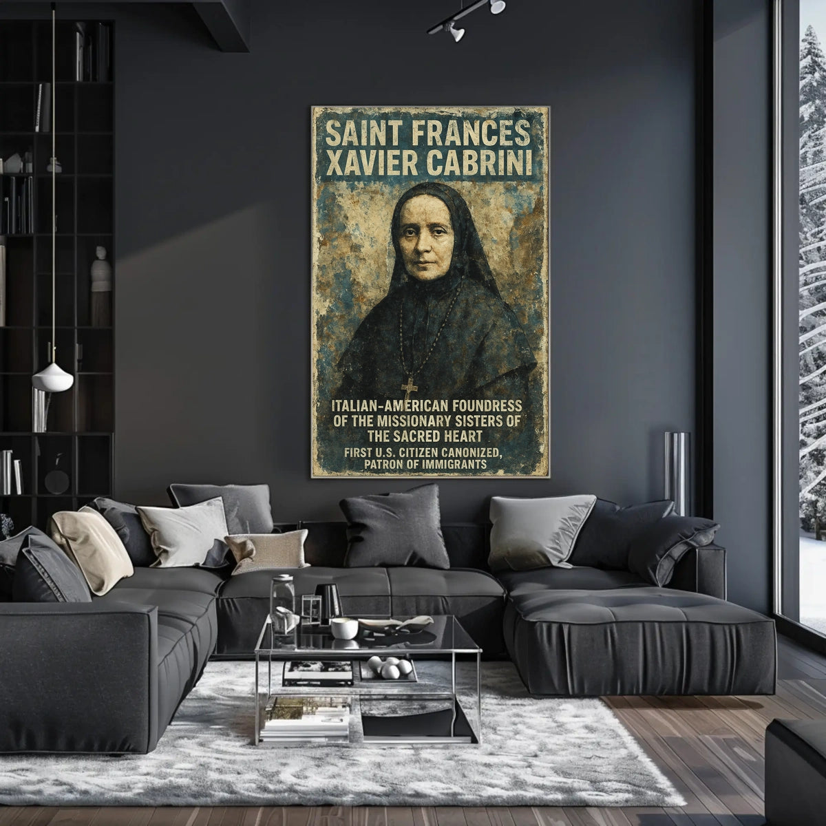 Saint Frances Xavier Cabrini Poster