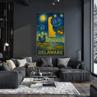 Delaware A Starry Tribute Poster