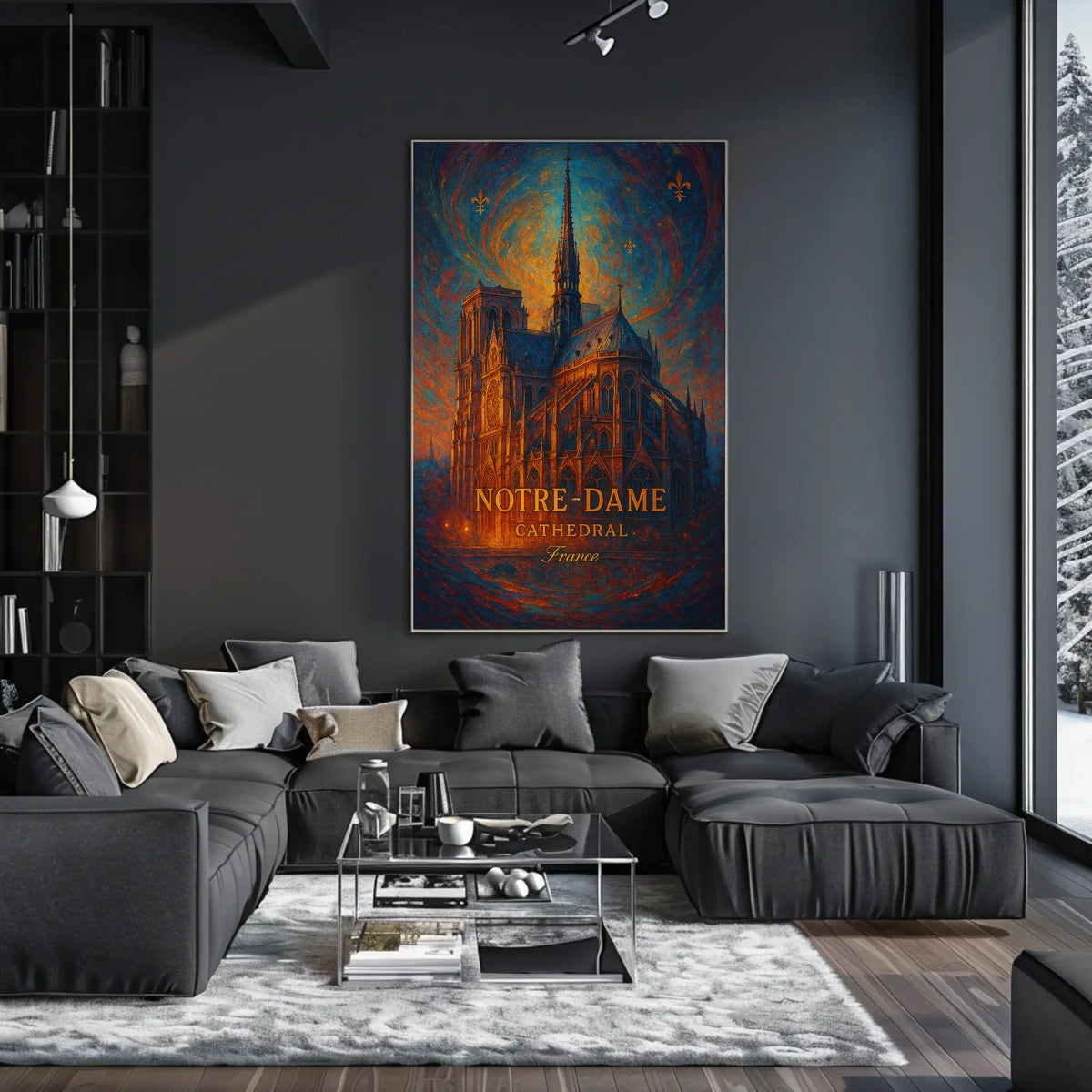 Notre-Dame Cathedral Poster