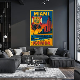 Miami, Florida Poster