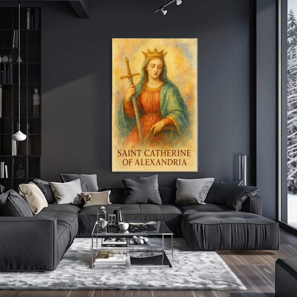 Saint Catherine of Alexandria Poster