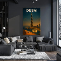 Dubai City Of Modern Marvels Modern Poster
