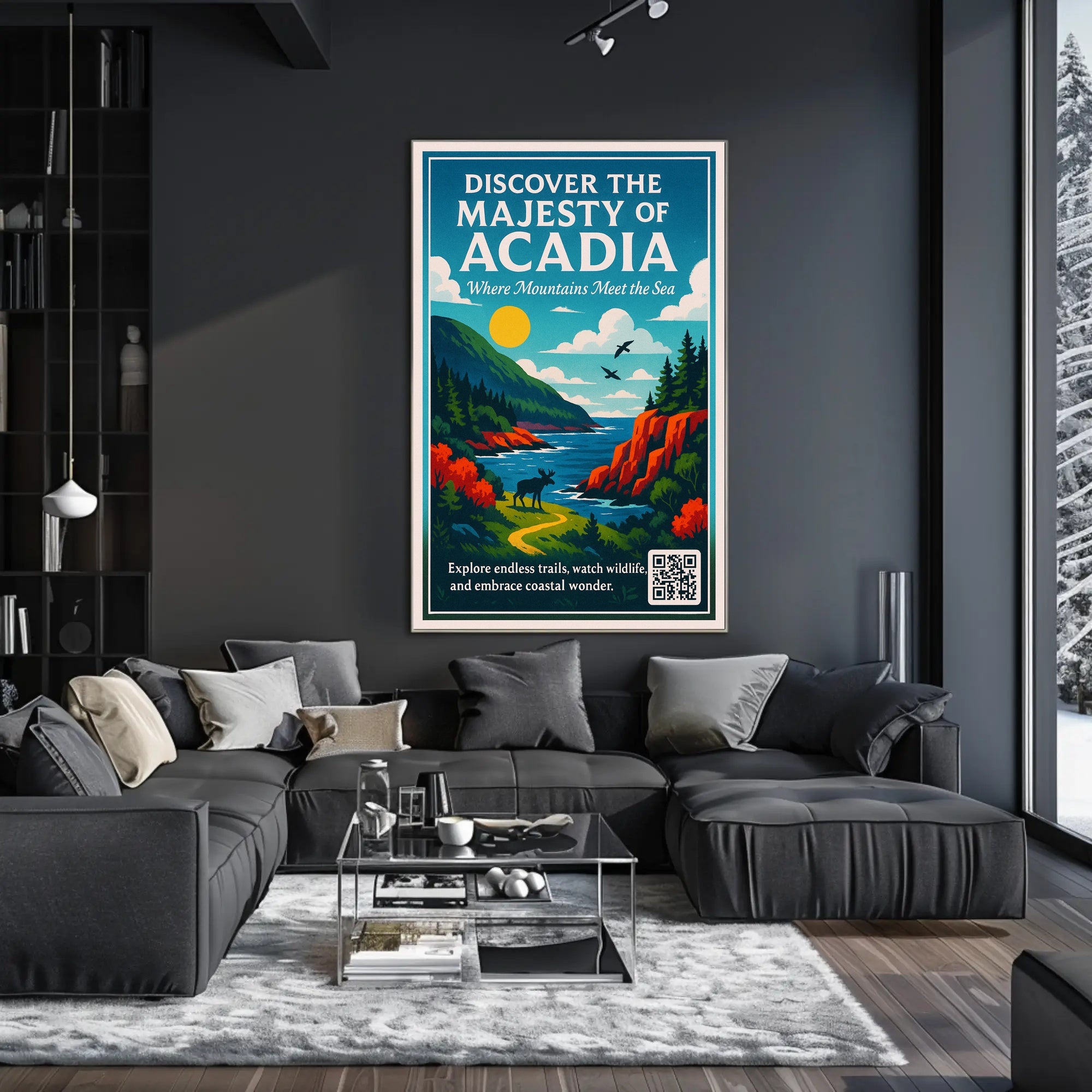 Discover the Majesty of Acadia Poster PosterGoat