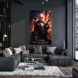 James Buchanan Poster