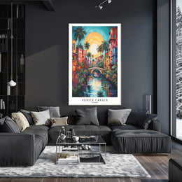 Venice Canals Los Angeles Poster