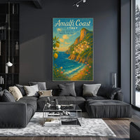 Coastal Beauty and Tranquility Art Poster