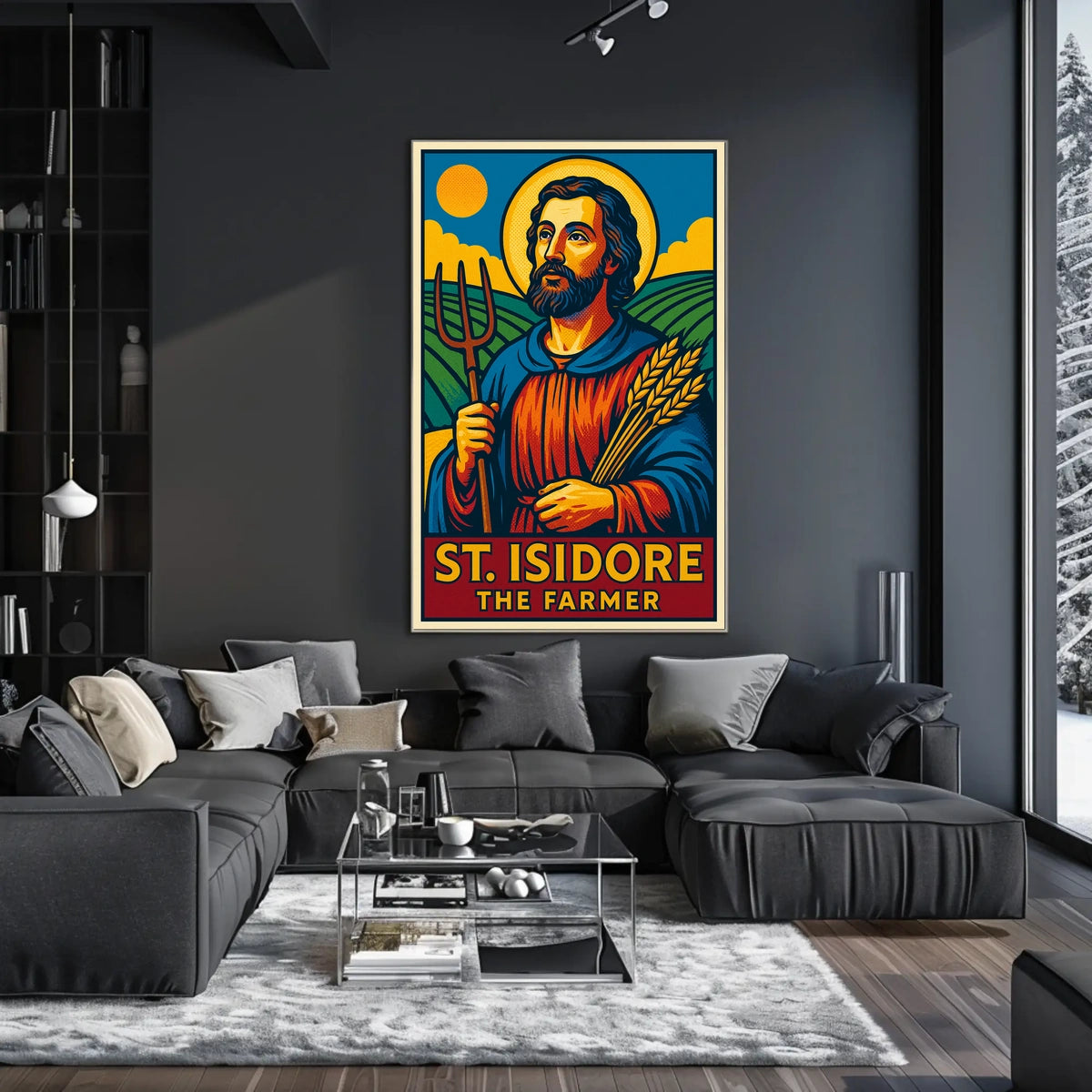 St. Isidore the Farmer Poster