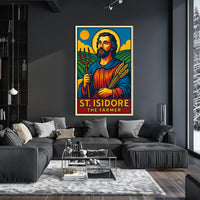 St. Isidore the Farmer Poster