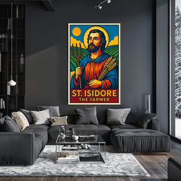 St. Isidore the Farmer Poster