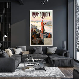 Lago Maggiore Travel Poster
