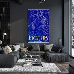 Powder In Klosters Poster