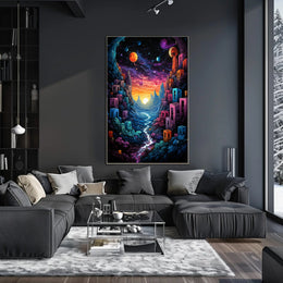 Cosmic Dreamscape Poster PosterGoat
