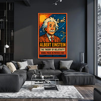 Albert Einstein The Theory Of Poster