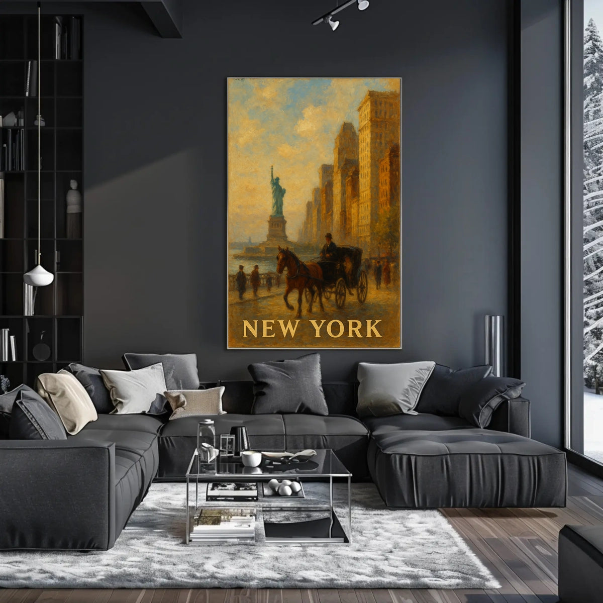 New York Timeless Cityscape Poster