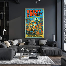 Robot Revolt at the Century of Progress Poster PosterGoat