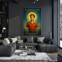 St. Carlo Acutis Patron Saint Of The Poster