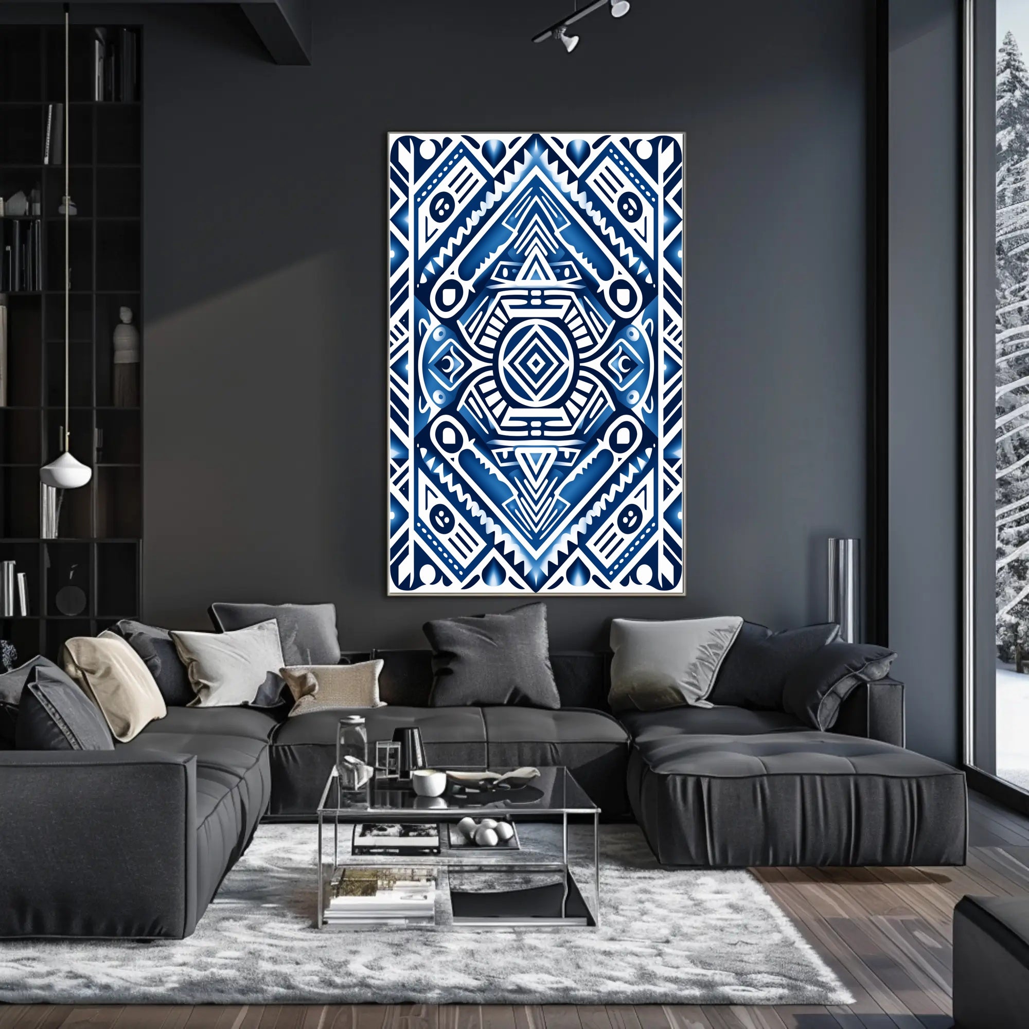 Geometric Harmony Poster