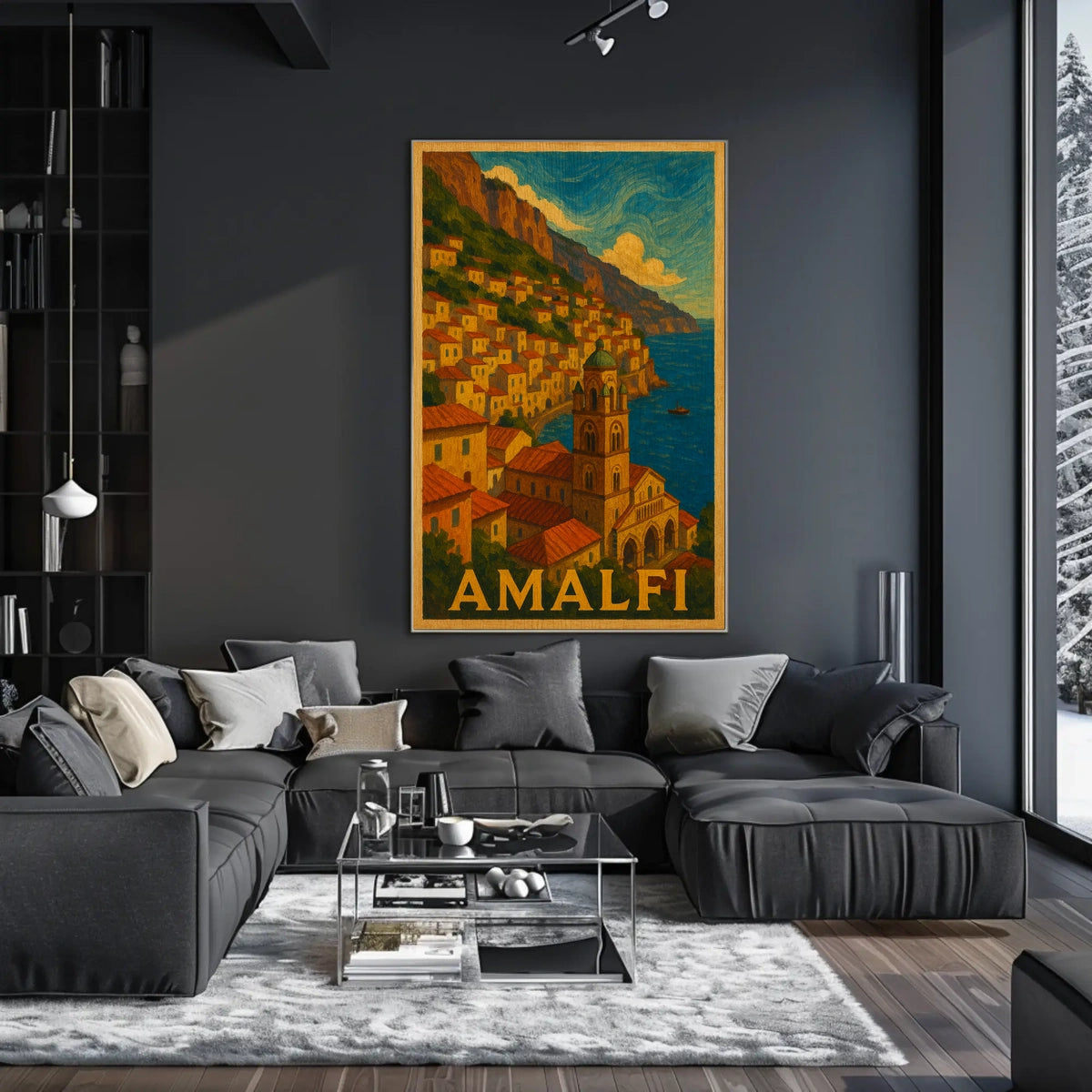 Amalfi Coast Scenic Beauty Poster