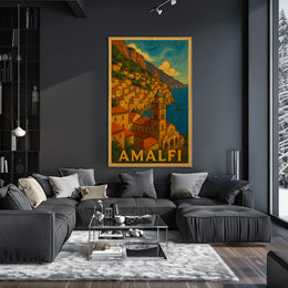 Amalfi Coast Scenic Beauty Poster