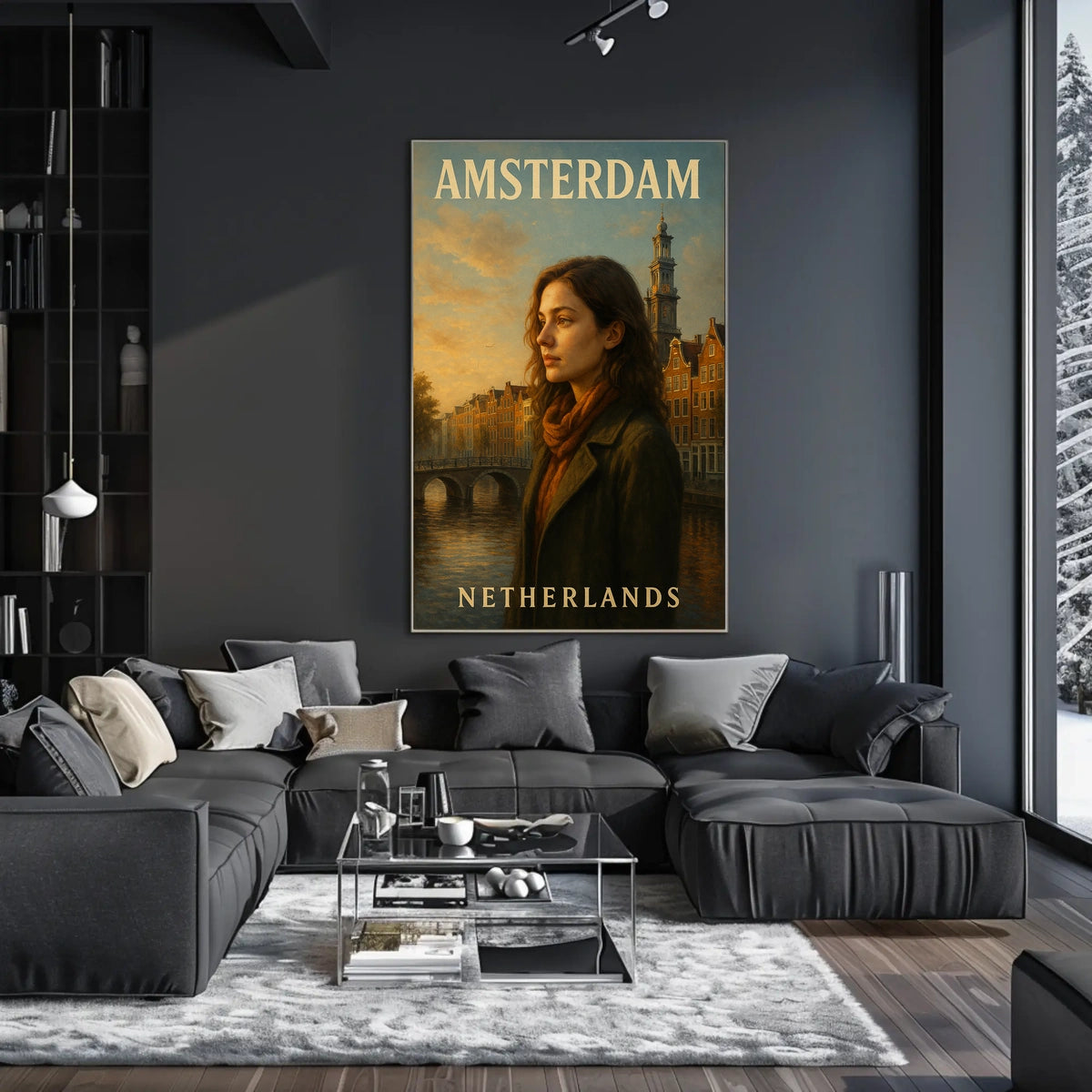 Amsterdam Serenity Poster