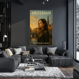 Amsterdam Serenity Poster