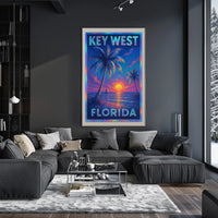 Key West Sunset Poster