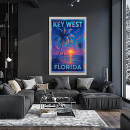 Key West Sunset Poster