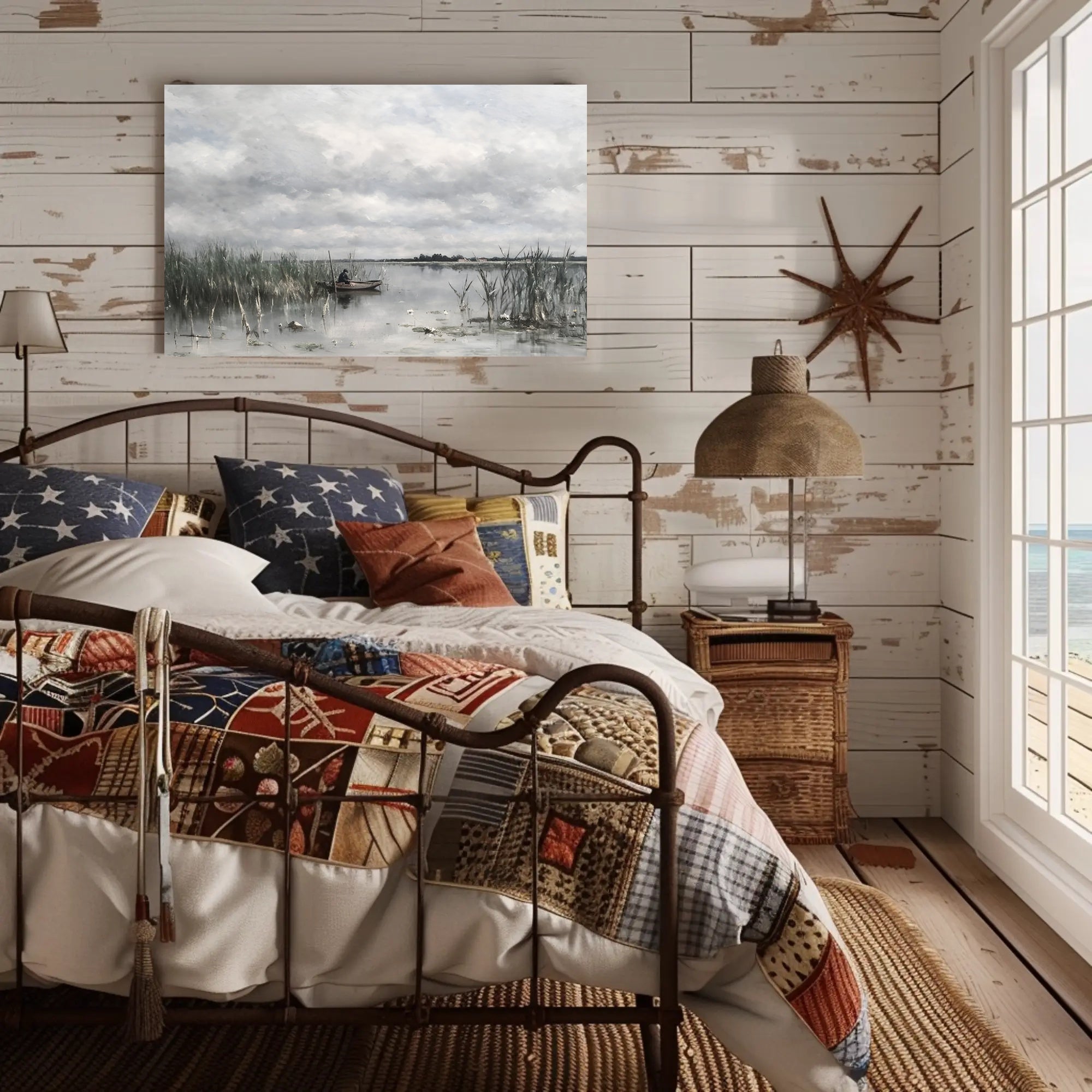 Tranquil Lakeside Poster