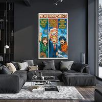 New Hampshire Highlights Poster PosterGoat