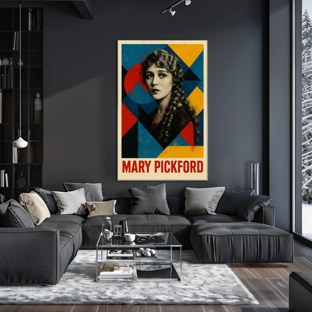 Mary Pickford Art Poster