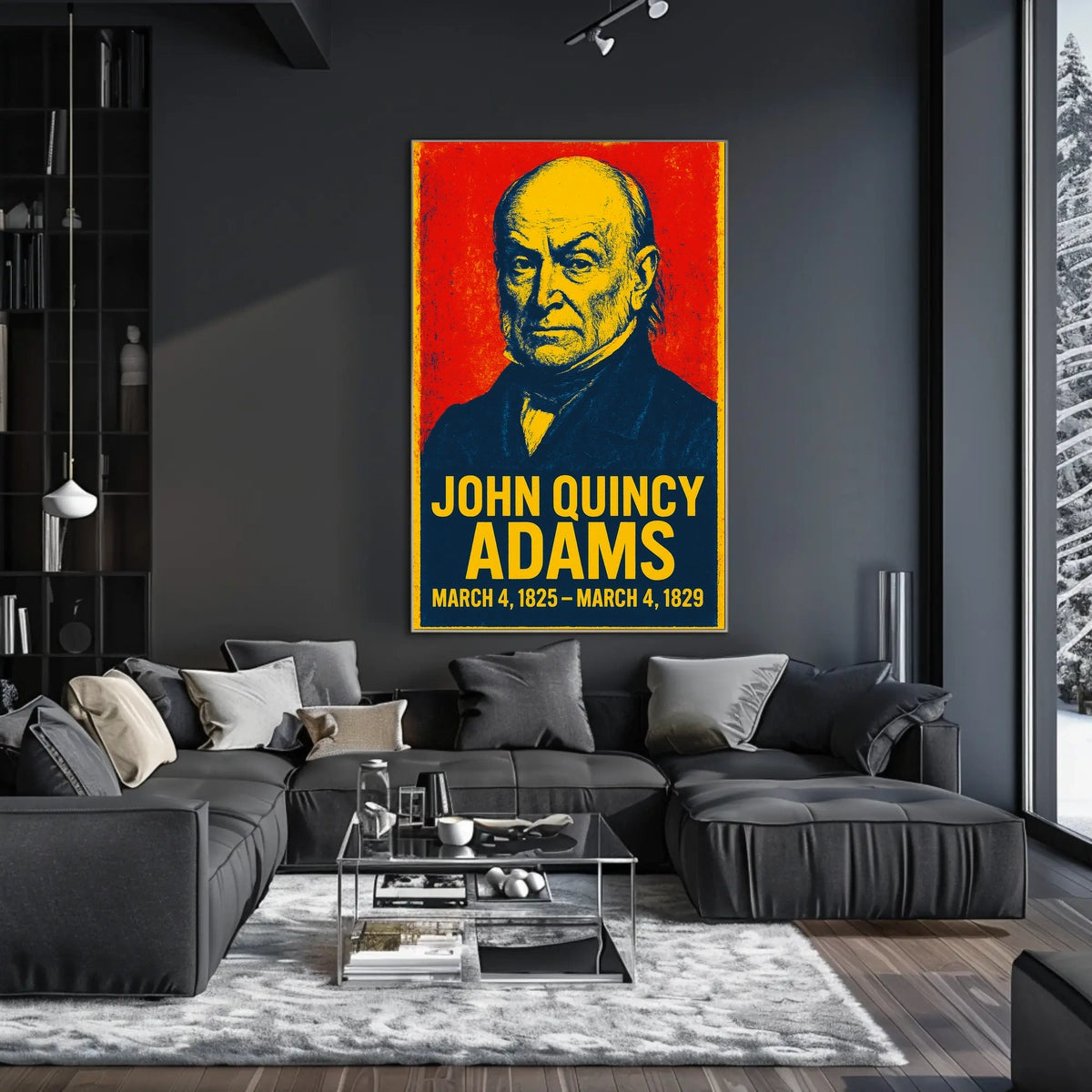 John Quincy Adams Presidential Term Poster