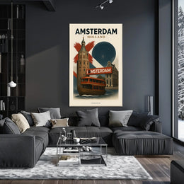 Amsterdam Underground Poster