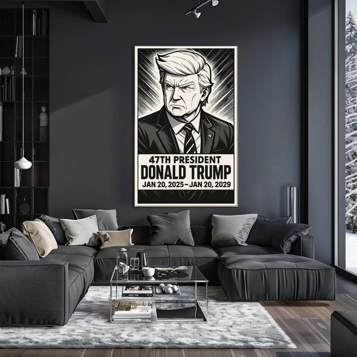 Donald Trump 47th President Poster