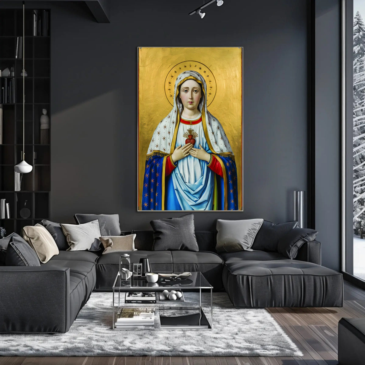 Sacred Heart of Mary Poster