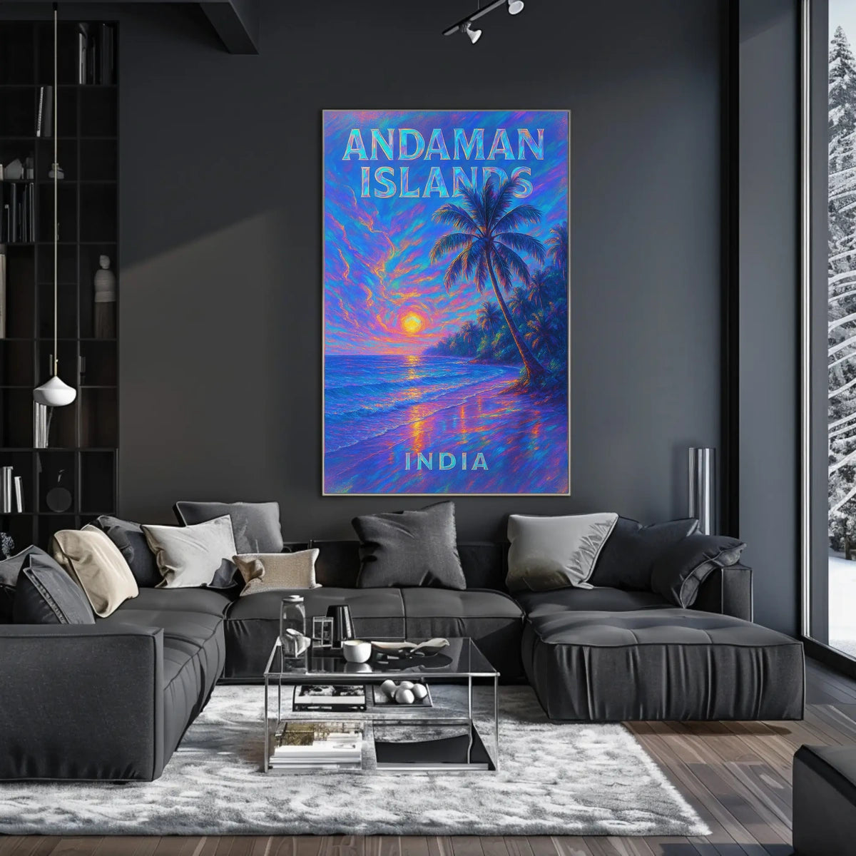 Andaman Islands Sunset Poster